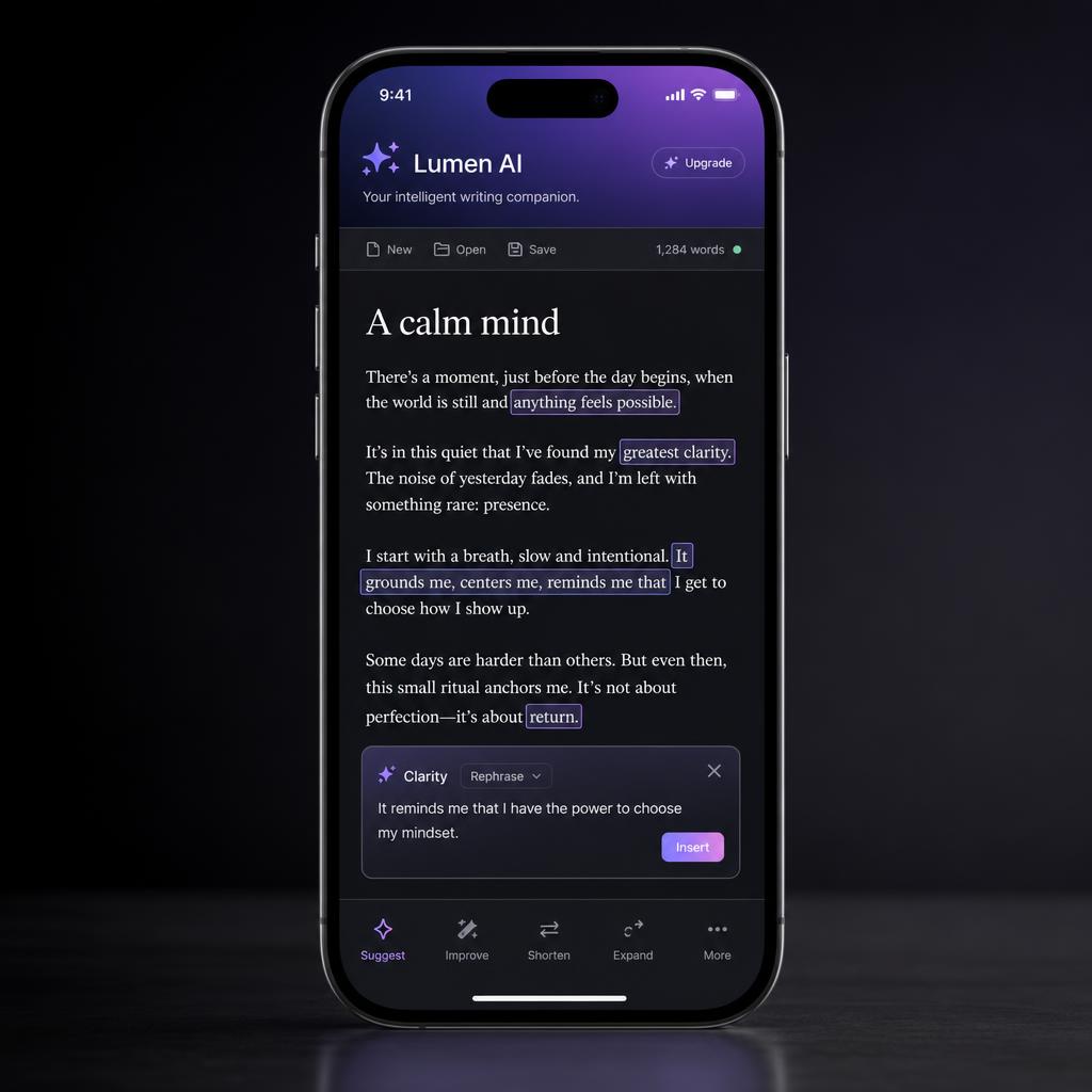 Lumen AI — Productivity · iOS