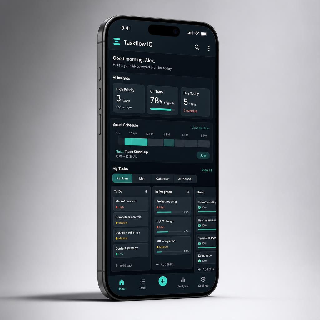 Taskflow IQ — Productivity · Web
